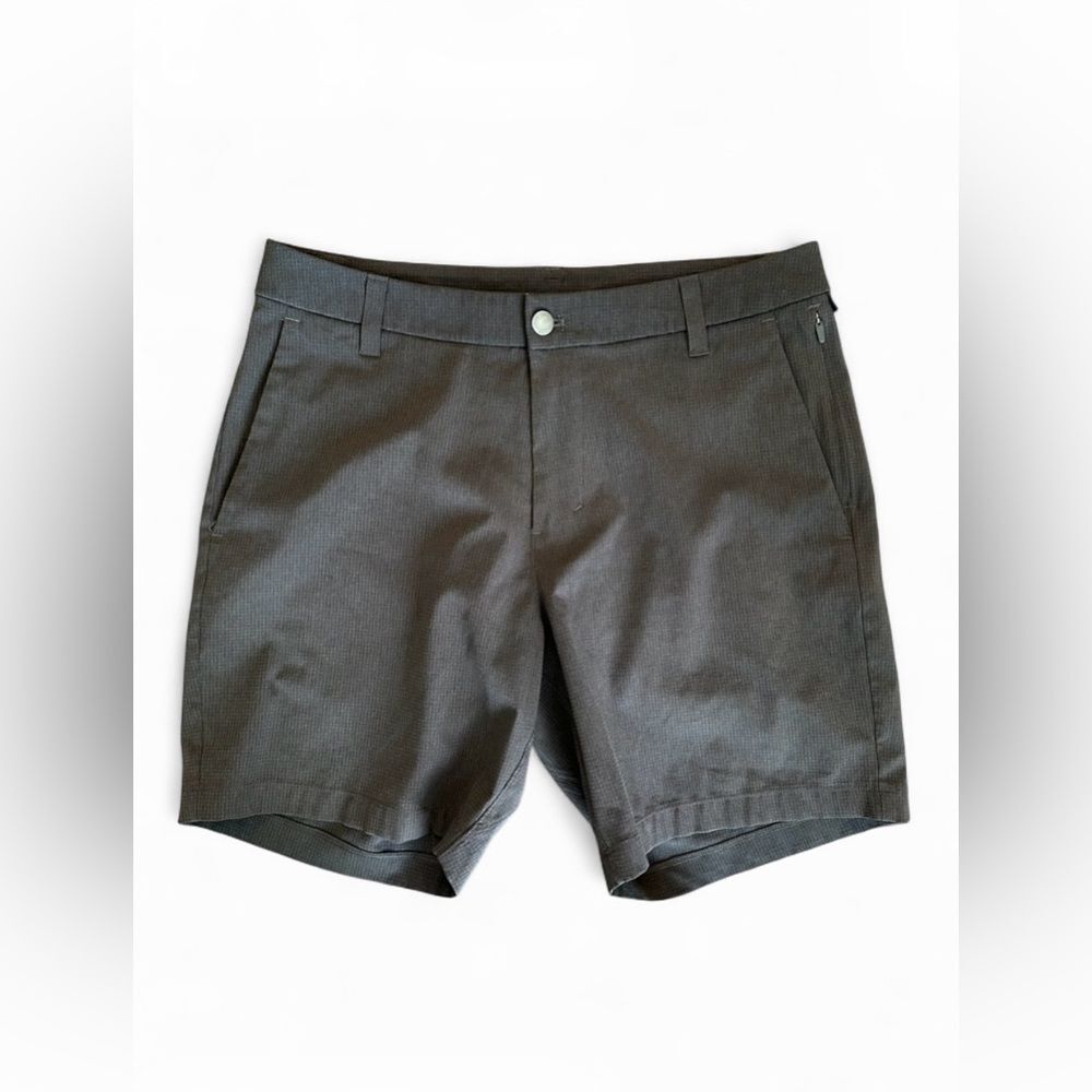 Lululemon Commission Shorts Grey Textured 31